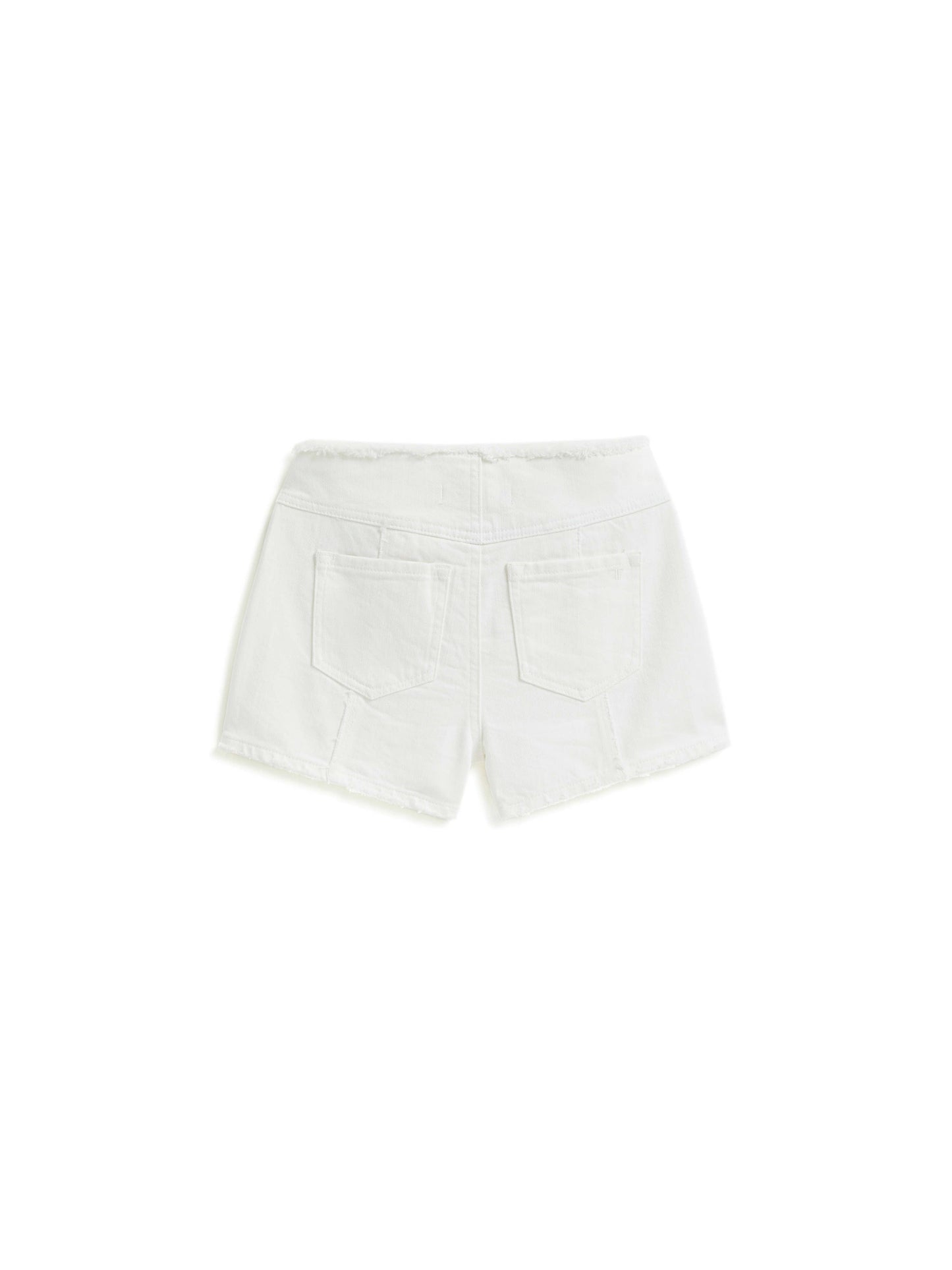 TRACTOR JEANS WEEKENDER SHORT WITH DESTRUCTION