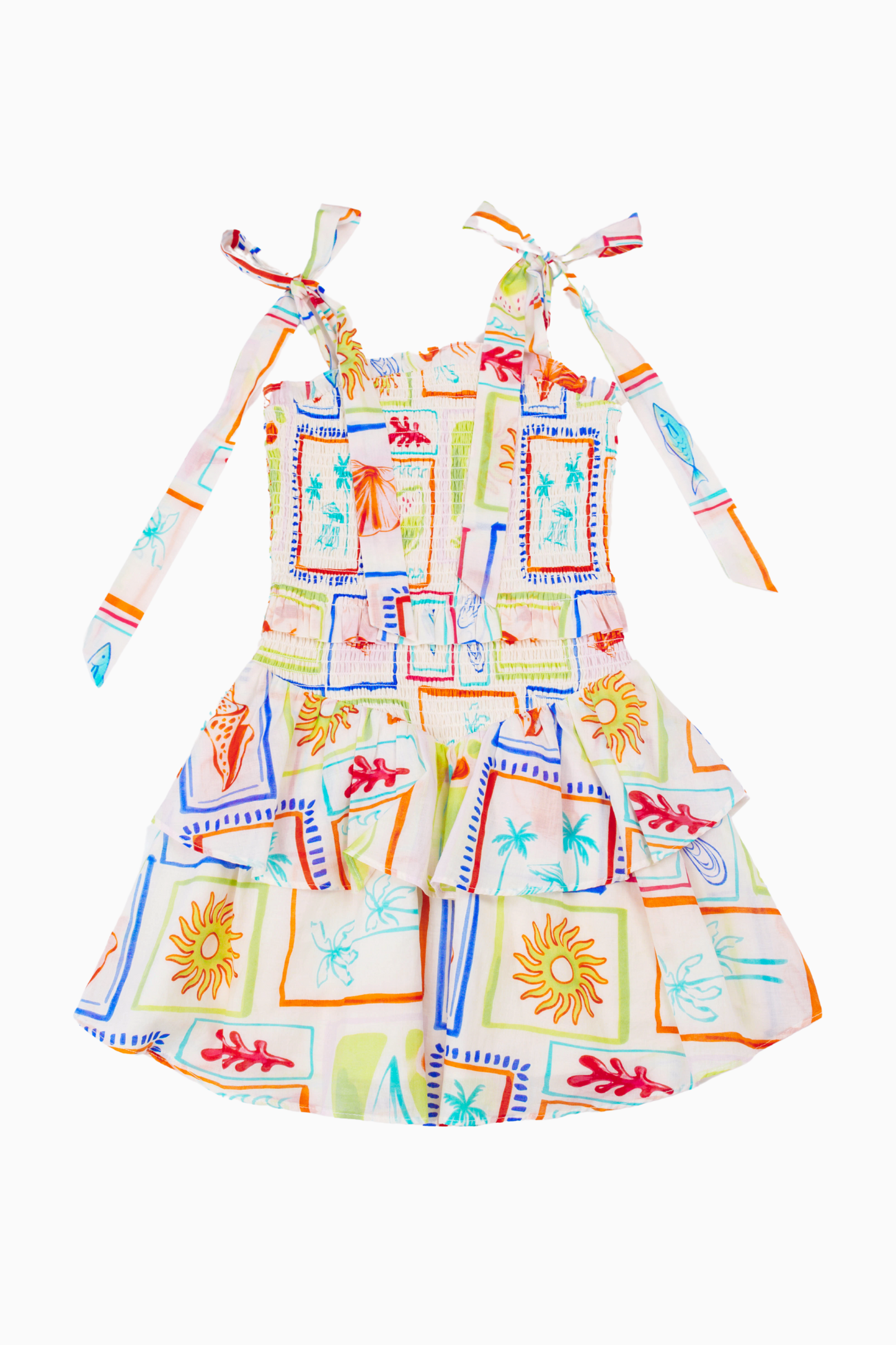 J. Marie Collections Lucia Tie Strap Tween Dress - Joss Grace