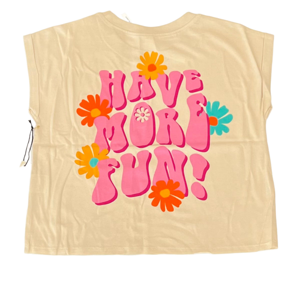 Sweet Soul Have more fun retro floral graphic tee - Joss Grace