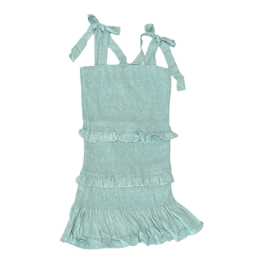 If So Green Smocked Dress - Joss Grace