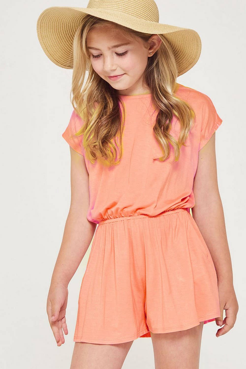 Good Girl Dolman Sleeves Romper - Joss Grace
