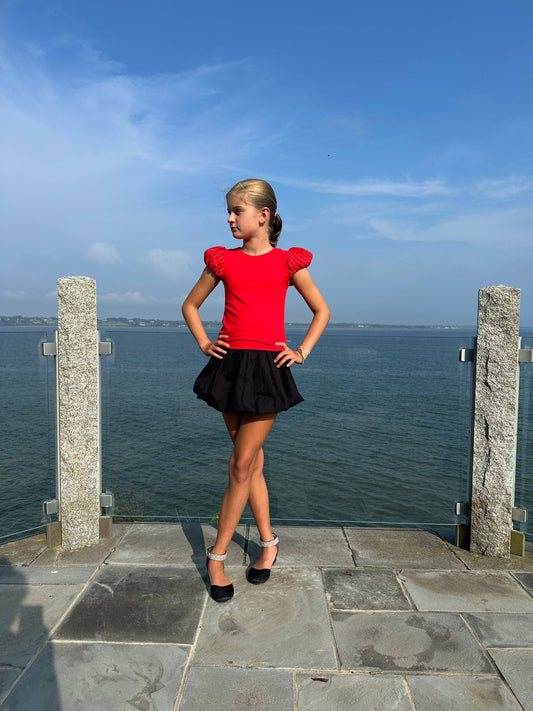 Little Olin  Black Bubble Skirt - Joss Grace
