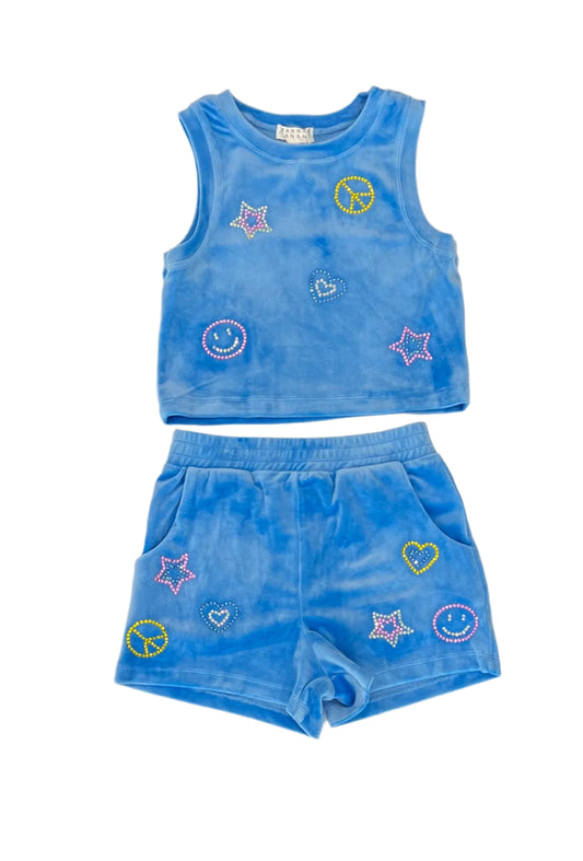 Hannah Banana Velour set