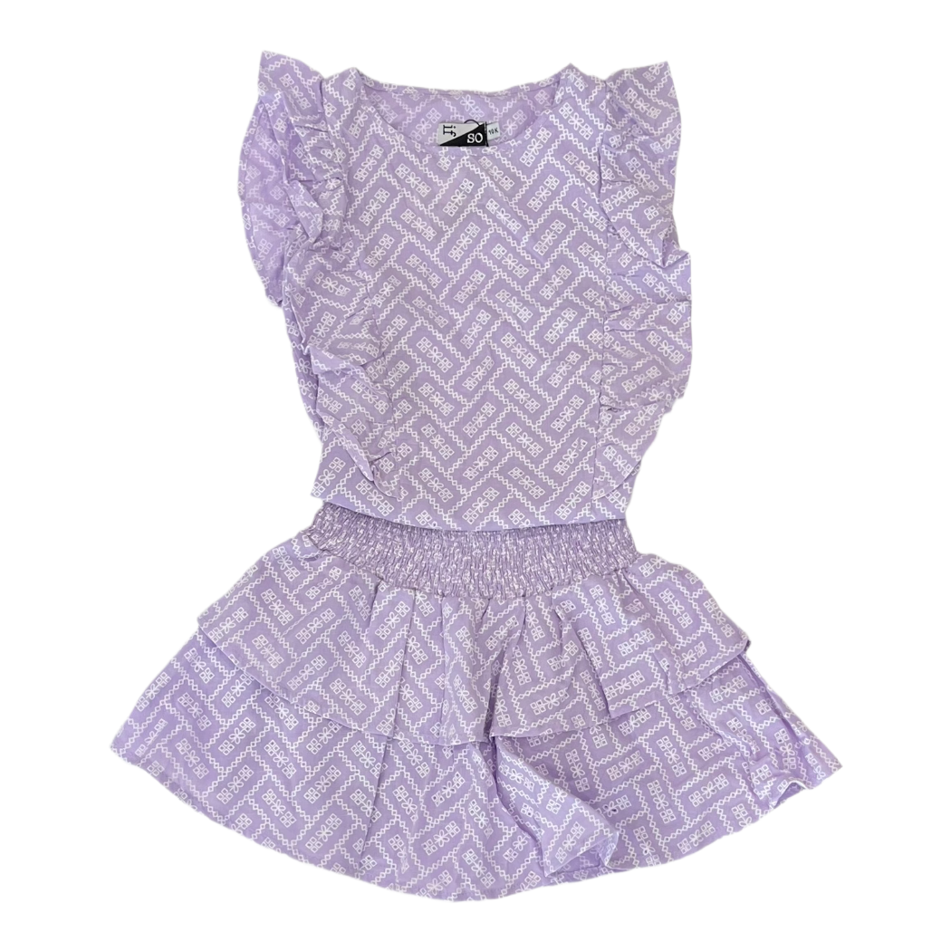 If So Purple Eyelet set