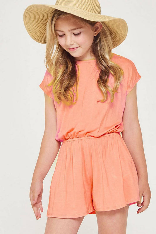 Good Girl Dolman Sleeves Romper - Joss Grace